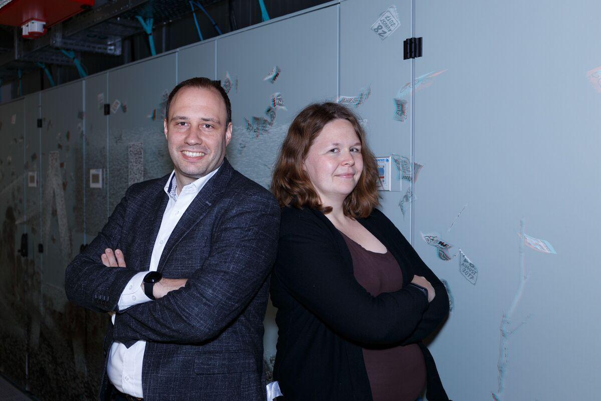 Foto von Christian Terboven und Lena Oden