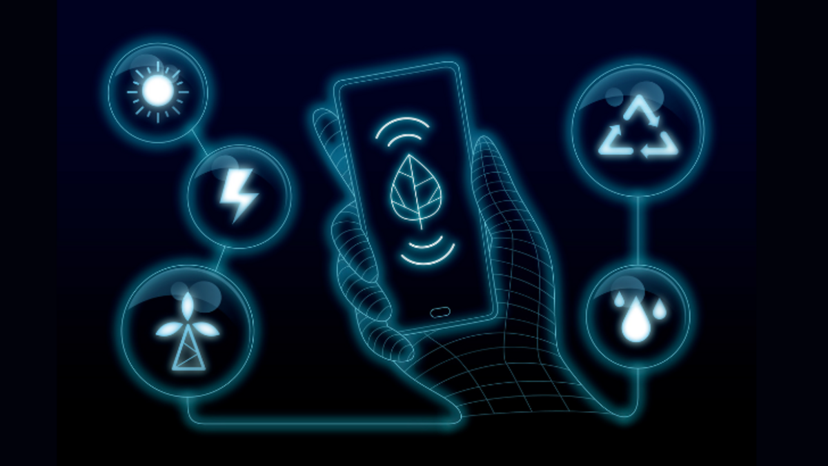 Icons der Energieoptimierung